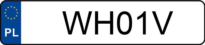 Numer rejestracyjny WH 01V posiada MG MIDGET - WH01V