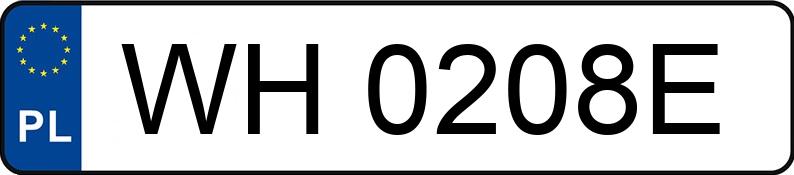 Numer rejestracyjny WH 0208E posiada DACIA Duster Tce MR`23 E6d Expression - WH0208E