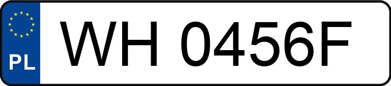 Numer rejestracyjny WH 0456F posiada RENAULT ARKANA E-TECH - WH0456F