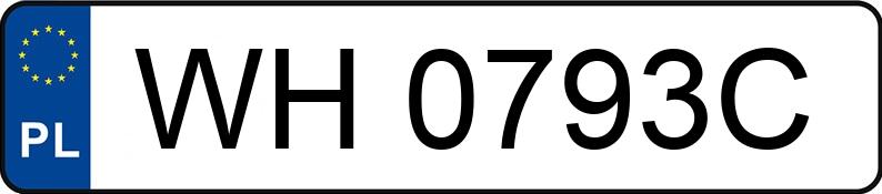 Numer rejestracyjny WH 0793C posiada RENAULT KOLEOS - WH0793C