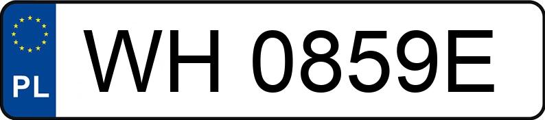 Numer rejestracyjny WH 0859E posiada DACIA SANDERO - WH0859E Numer rejestracyjny WH 0859E posiada DACIA SANDERO - WH0859E