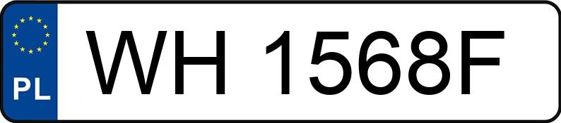 Numer rejestracyjny WH 1568F posiada FIAT PUNTO - WH1568F