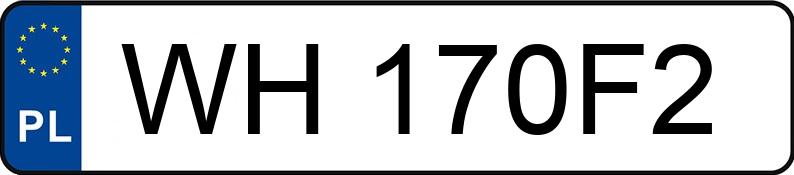 Numer rejestracyjny WH 170F2 posiada Sunny Premier - WH170F2