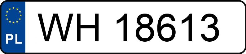 Numer rejestracyjny WH 18613 posiada AUDI 80 1.6 KAT - WH18613 Numer rejestracyjny WH 18613 posiada AUDI 80 1.6 KAT - WH18613
