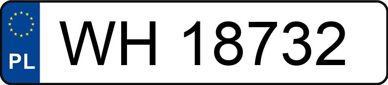 Numer rejestracyjny WH 18732 posiada PEUGEOT 405 2.0 KOMBI - WH18732 Numer rejestracyjny WH 18732 posiada PEUGEOT 405 2.0 KOMBI - WH18732