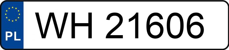 Numer rejestracyjny WH 21606 posiada FIAT SEICENTO - WH21606