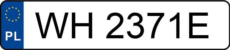 Numer rejestracyjny WH 2371E posiada LEXUS ES300H - WH2371E