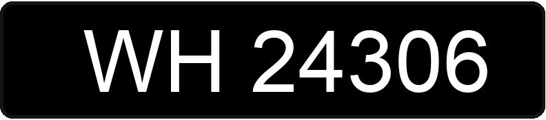 Numer rejestracyjny WH 24306 posiada DAEWOO Musso 2.9 TD MR`98 DLX - WH24306