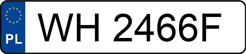 Numer rejestracyjny WH 2466F posiada NISSAN NISSAN QASHQAI - WH2466F