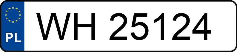 Numer rejestracyjny WH 25124 posiada PORSCHE 911 CARRERA 3.6 KAT - WH25124 Numer rejestracyjny WH 25124 posiada PORSCHE 911 CARRERA 3.6 KAT - WH25124