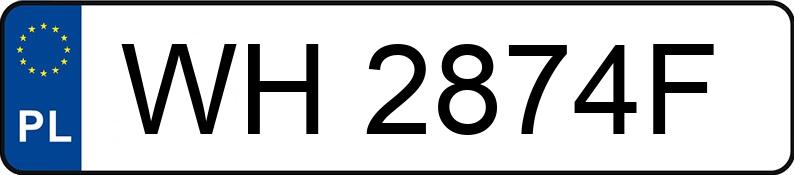 Numer rejestracyjny WH 2874F posiada LEXUS LEXUS ES300H - WH2874F