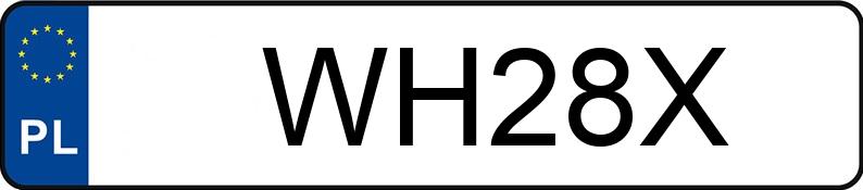 Numer rejestracyjny WH 28X posiada FSO Polonez Truck 2.3t 1.5 - WH28X