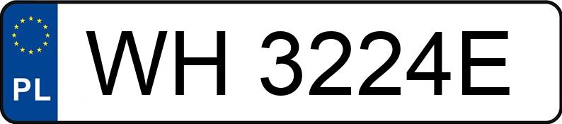 Numer rejestracyjny WH 3224E posiada PEUGEOT 2008 - WH3224E