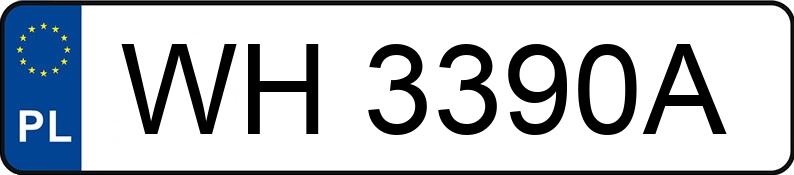 Numer rejestracyjny WH 3390A posiada TOYOTA PRIUS PLUS - WH3390A Numer rejestracyjny WH 3390A posiada TOYOTA PRIUS PLUS - WH3390A
