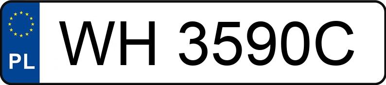 Numer rejestracyjny WH 3590C posiada FORD FUSION - WH3590C