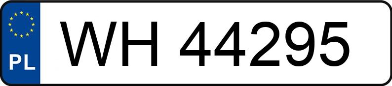 Numer rejestracyjny WH 44295 posiada VOLVO S60 - WH44295