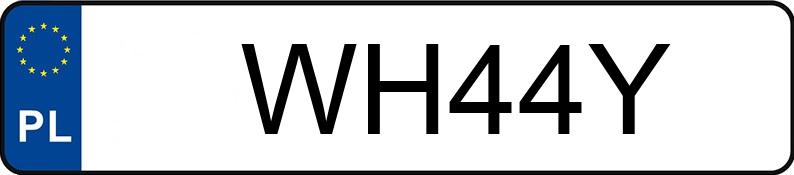 Numer rejestracyjny WH 44Y posiada LAND ROVER SANTANA 109 MILITAR - WH44Y