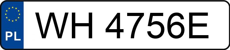 Numer rejestracyjny WH 4756E posiada LEXUS NX 350h 2.5 MR`22 E6d Prestige CVT - WH4756E