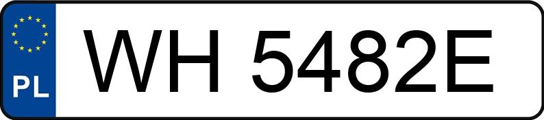 Numer rejestracyjny WH 5482E posiada JAECOO Jaecoo 7 MJD MR`24 E6e Off Road AWD - WH5482E