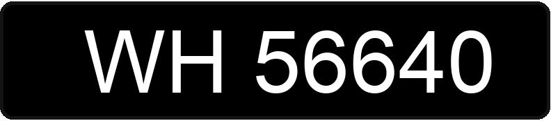 Numer rejestracyjny WH 56640 posiada FSO-WARSZAWA POLONEZ - WH56640 Numer rejestracyjny WH 56640 posiada FSO-WARSZAWA POLONEZ - WH56640
