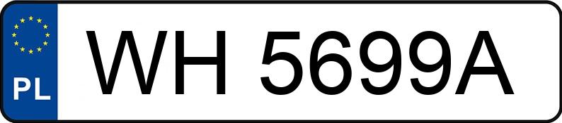 Numer rejestracyjny WH 5699A posiada SAAB 9-3 VECTOR - WH5699A