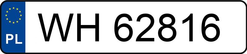 Numer rejestracyjny WH 62816 posiada PEUGEOT 206 XR - WH62816 Numer rejestracyjny WH 62816 posiada PEUGEOT 206 XR - WH62816