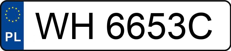 Numer rejestracyjny WH 6653C posiada BMW 523i Kat. MR`95 E39 523i Kat. MR`95 E39 - WH6653C