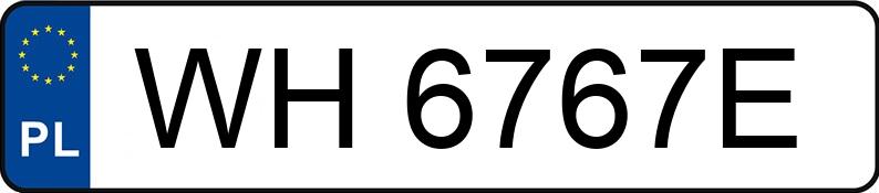 Numer rejestracyjny WH 6767E posiada AUDI A4 AVANT - WH6767E Numer rejestracyjny WH 6767E posiada AUDI A4 AVANT - WH6767E
