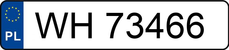 Numer rejestracyjny WH 73466 posiada RENAULT TALISMAN - WH73466