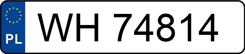 Numer rejestracyjny WH 74814 posiada LEXUS RX 350 3.5 MR`06 E4 Classic - WH74814