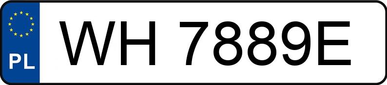 Die Registrierungsnummer WH 7889E hat RENAULT CLIO RJA - WH7889E