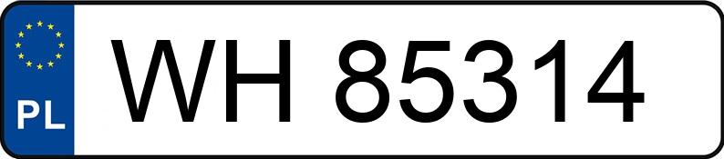 Il numero di registrazione WH 85314 ha RENAULT Kadjar 1.3 Tce FAP MR`19 E6 Intens 140 - WH85314