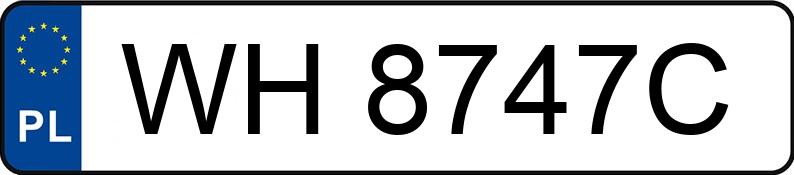 Numer rejestracyjny WH 8747C posiada DACIA SANDERO - WH8747C