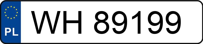 Numer rejestracyjny WH 89199 posiada SEAT IBIZA CUPRA - WH89199