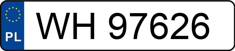 Numer rejestracyjny WH 97626 posiada TOYOTA CAMRY - WH97626 Numer rejestracyjny WH 97626 posiada TOYOTA CAMRY - WH97626