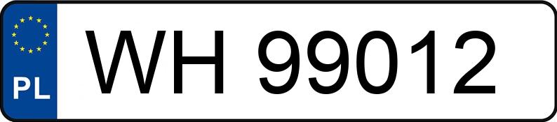 Numer rejestracyjny WH 99012 posiada MERCEDES-BENZ ACTROS - WH99012