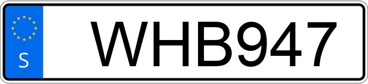 Numer rejestracyjny WHB947 posiada Ford Focus 1.6 e