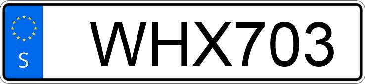 Numer rejestracyjny WHX703 posiada Volvo V70 2.5 T