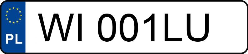 Numer rejestracyjny WI 001LU posiada MERCEDES-BENZ AMG S 63 4MATIC - WI001LU