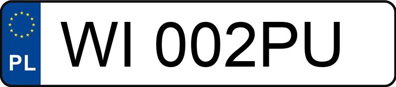 Numer rejestracyjny WI 002PU posiada BMW M 135i MR`19 E6d F40 xDrive Steptronic - WI002PU