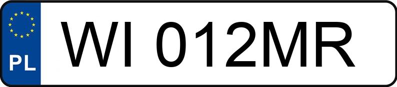 Numer rejestracyjny WI 012MR posiada MERCEDES-BENZ GLB 200 - WI012MR