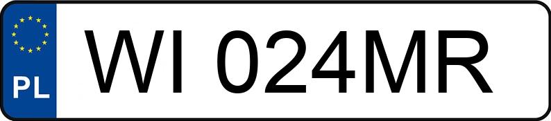 Numer rejestracyjny WI 024MR posiada FIAT/MPROJEKT DUCATO - WI024MR