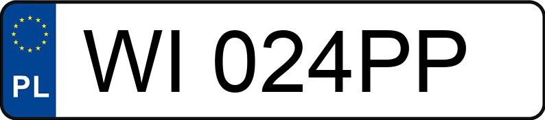 Numer rejestracyjny WI 024PP posiada MG MG3 HYBRID+ - WI024PP Numer rejestracyjny WI 024PP posiada MG MG3 HYBRID+ - WI024PP