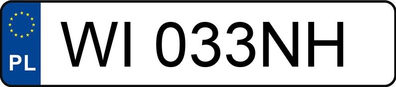 Numer rejestracyjny WI 033NH posiada MERCEDES-BENZ/IGLOOCAR IGLOOCAR 906BA35/483 - WI033NH