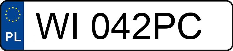 Numer rejestracyjny WI 042PC posiada SKODA KODIAQ - WI042PC