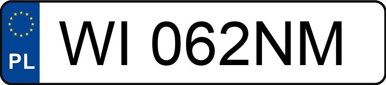 Numer rejestracyjny WI 062NM posiada AUDI A7 SPORTBACK - WI062NM Numer rejestracyjny WI 062NM posiada AUDI A7 SPORTBACK - WI062NM