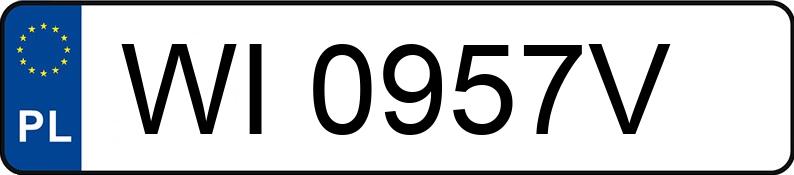 Numer rejestracyjny WI 0957V posiada VOLKSWAGEN POLO - WI0957V Numer rejestracyjny WI 0957V posiada VOLKSWAGEN POLO - WI0957V