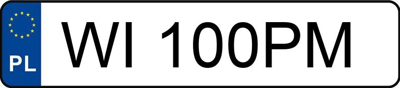 Numer rejestracyjny WI 100PM posiada AUDI RS3 Quattro 2.5 TFSI MR`24 E6e 8Y S tronic - WI100PM