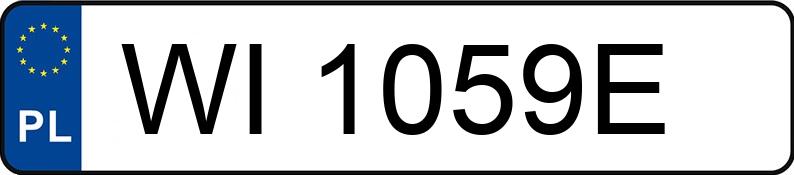 Numer rejestracyjny WI 1059E posiada FSO MATIZ SUPA - WI1059E
