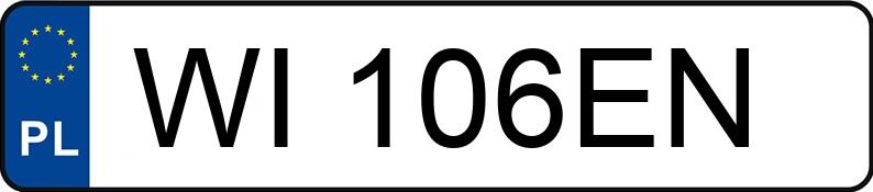 Numer rejestracyjny WI 106EN posiada FIAT FIORINO - WI106EN Numer rejestracyjny WI 106EN posiada FIAT FIORINO - WI106EN